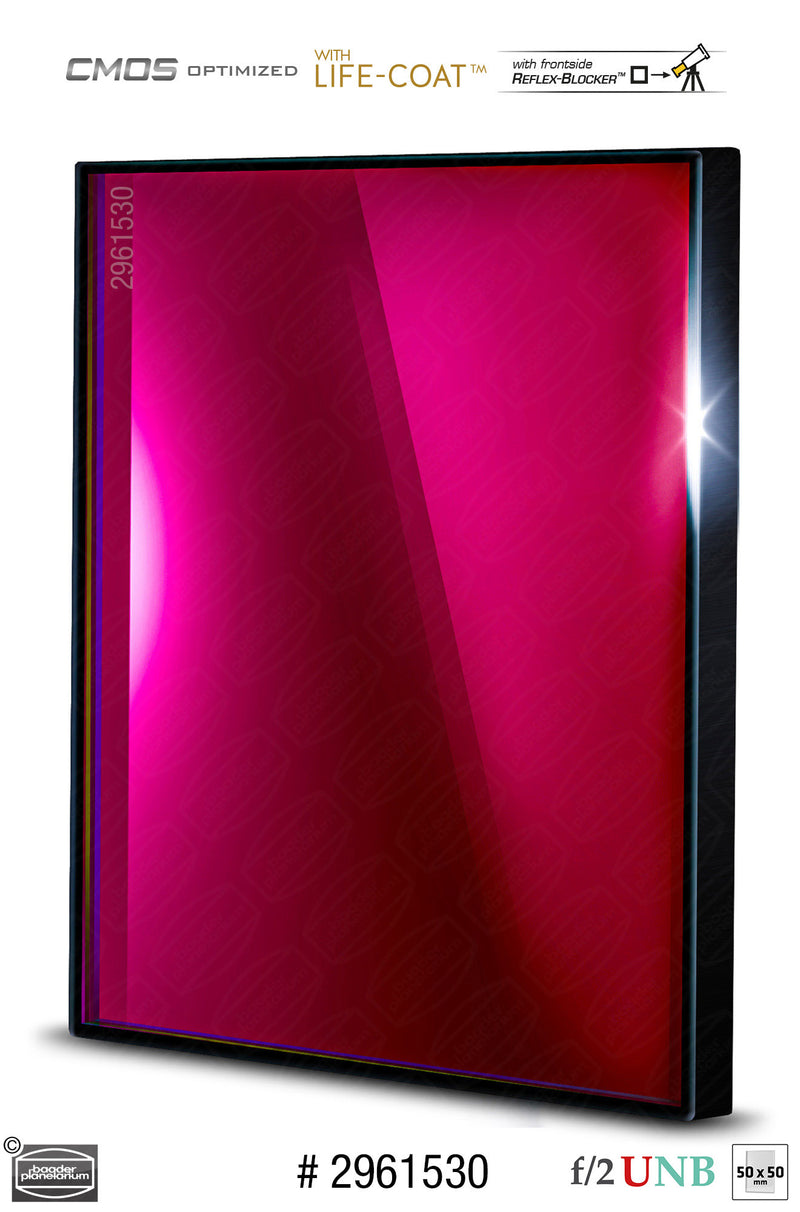 Baader 3.5 / 4nm f/2 Ultra-Highspeed Filters- CMOS-optimized (H-alpha / O-III / S-II)