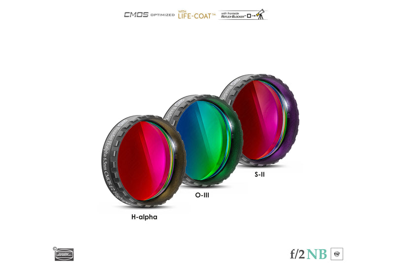 Baader 6.5nm f/2 Highspeed Filters- CMOS-optimized (H-alpha, O-III, S-11)