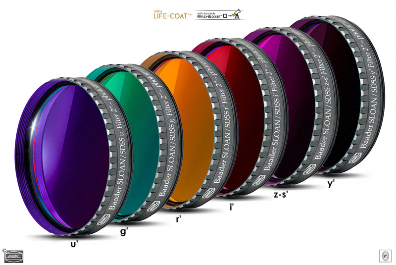 Baader SLOAN/SDSS Filters- Photometric