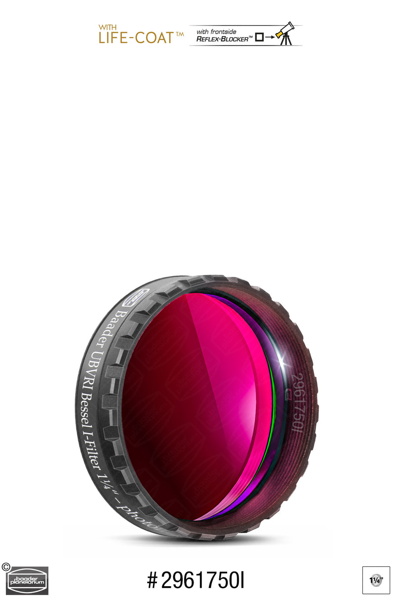 Baader UBVRI Bessel Filters- Photometric