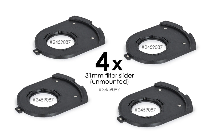 Baader 4x Filterholder 31mm for FCCT (3D-printed) for unmounted Ø31x2mm Baader Filter