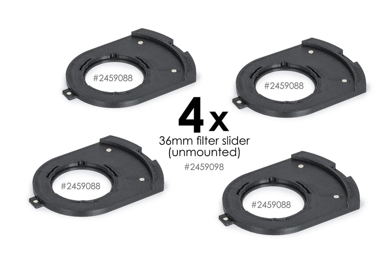 Baader 4x Filterholder 36mm for FCCT (3D-printed) for unmounted Ø 36x2mm Baader Filter