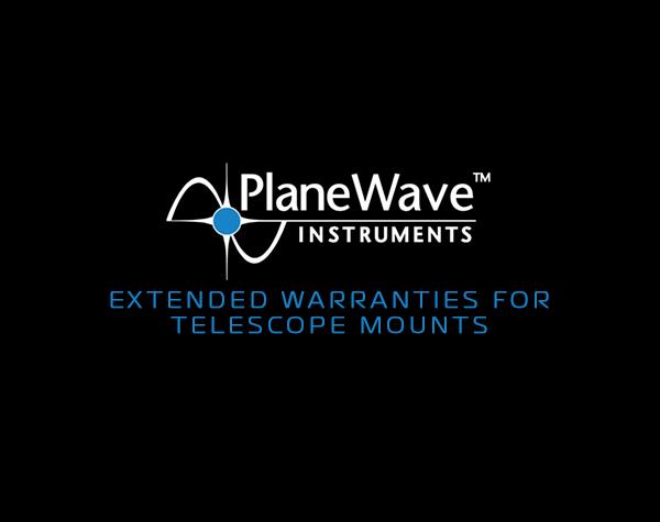 Extended Warranty For PlaneWave Mounts