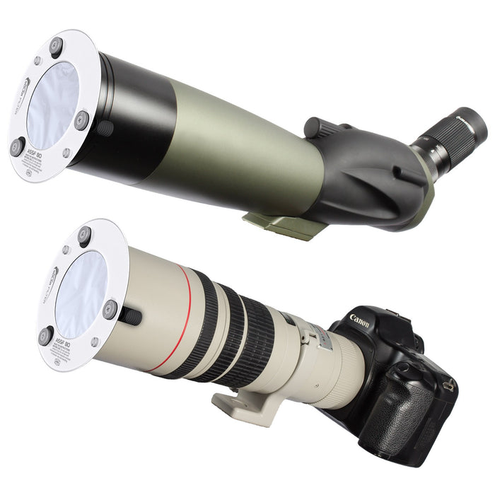 ASSF: AstroSolar Spotting Scope Filter OD 5.0 (50mm - 150mm)