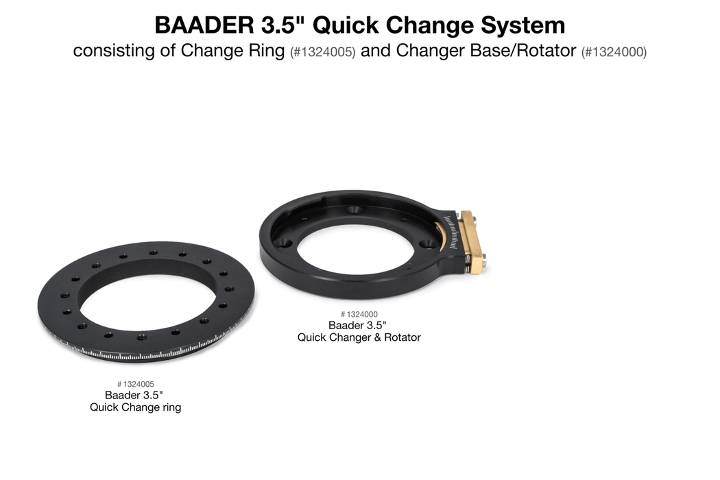 Baader 3.5" Quick Changing Ring