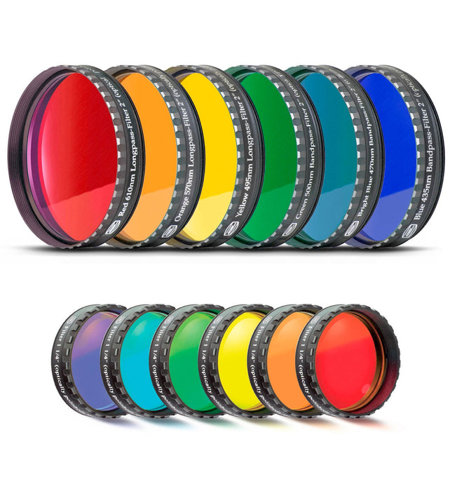 Baader Color Filter-Set Moon and Planetary (6 colors)