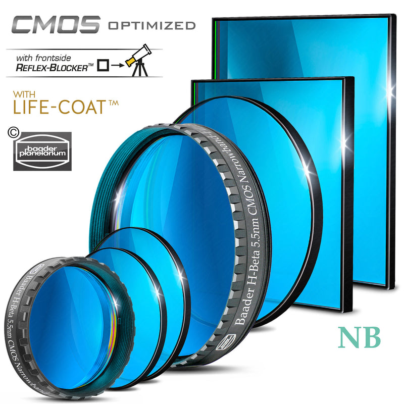Baader H-beta Narrowband-Filter (5.5nm)- CMOS-optimized