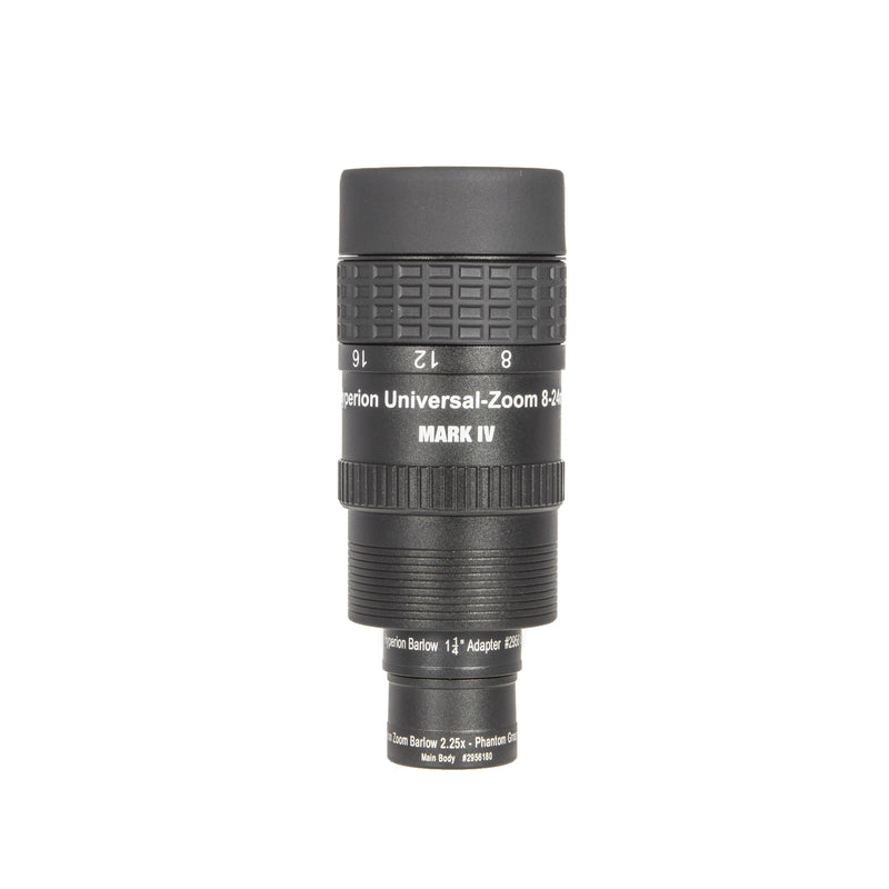 Bundle: Hyperion Universal Zoom Mark IV with Hyperion-Barlow 2.25x (8-24mm / 3.6-10.7mm)