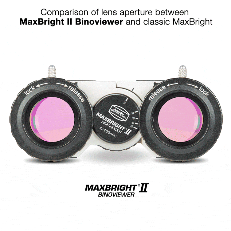 Baader MaxBright® II Binoviewer with Case