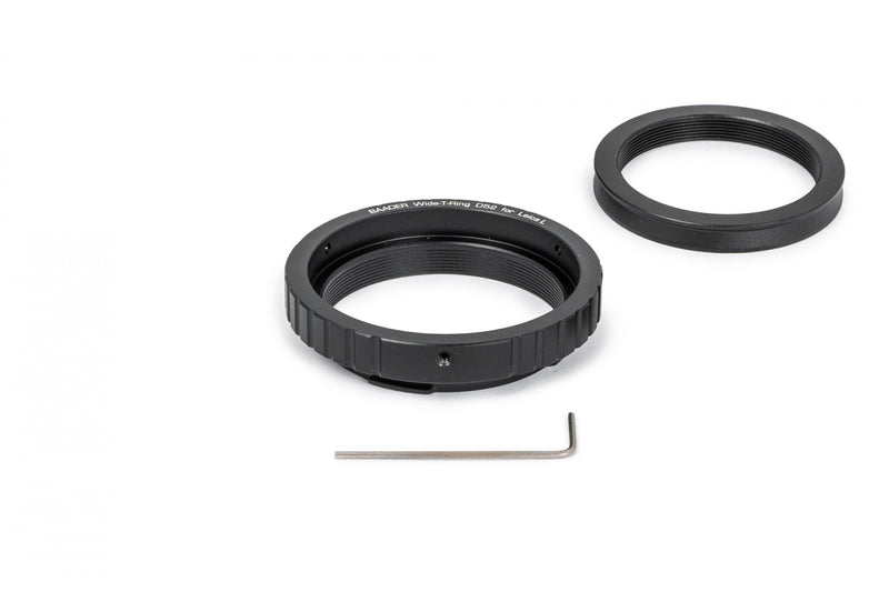 Baader Wide-T-Ring for Leica, Sigma, Panasonic-L with D52i to T-2 and S52